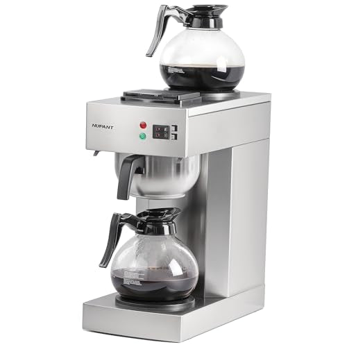 12 Cup Commercial Drip Coffee Maker 1.8L Pour Over Coffee Machines