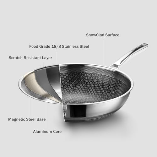 Wok 13 Inch Hybrid Woks & Stir