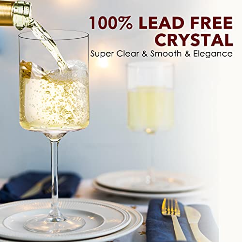 Square Wine Glasses Set of 6 (6 Count)