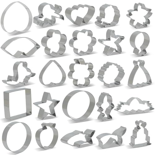 Metal Cookie Cutter 25 (25 Count)