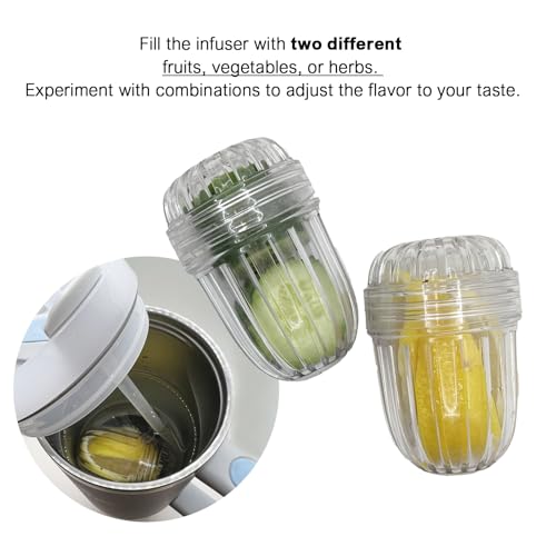 2PCS Small size Fruit Infuser for Wide Mouth Bottles. (2 Count)