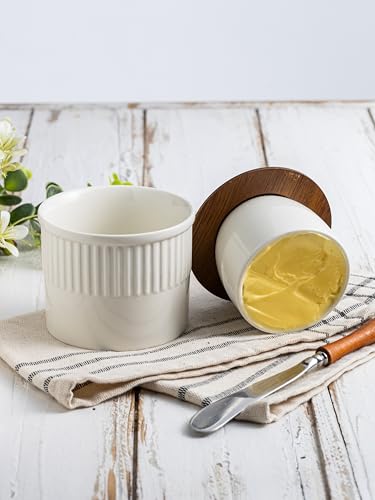 Butter Crock with Lid for Countertop