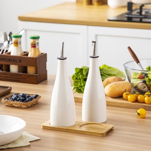 16 Oz Ceramic Olive Oil Dispenser Bottle