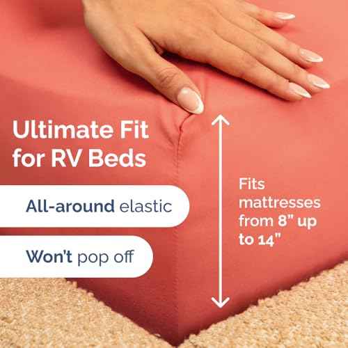 Short Queen Size 4 Piece Bed Sheet Set