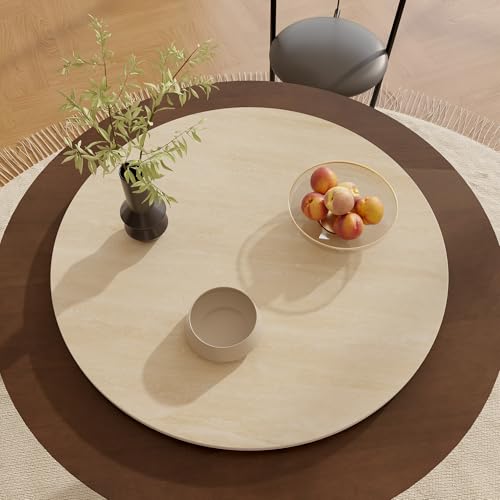 19.69" Sintered Stone Lazy Susan for Table Top