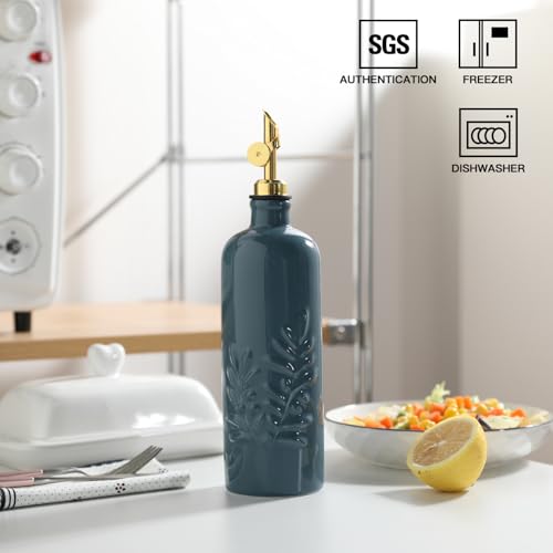 Sweejar 18 Oz Oil Dispenser for Kitchen with Gravity Spout