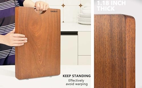 Solid Sapele Wood Cutting Board One