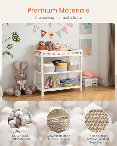 Small Woven Storage Basket for Organizing (3 Count)