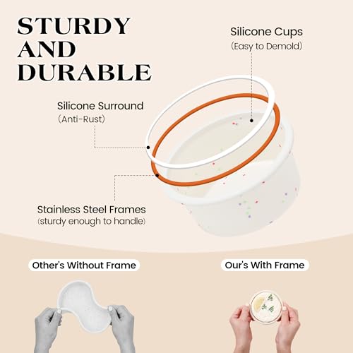 4 Inch Silicone Round Cake Pans