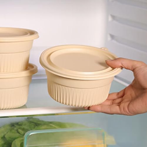30 Pack 16 ounce Round Disposable Biodegradable containers (30 Count)