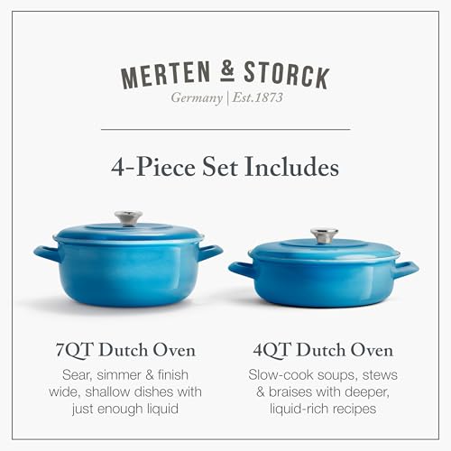 3.7QT & 5.5QT Dutch Ovens with Lids