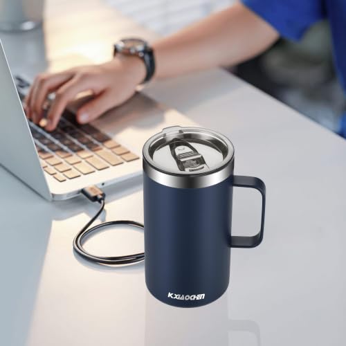 2 Pack 20 oz Insulated Coffee Mugs (2 Count)
