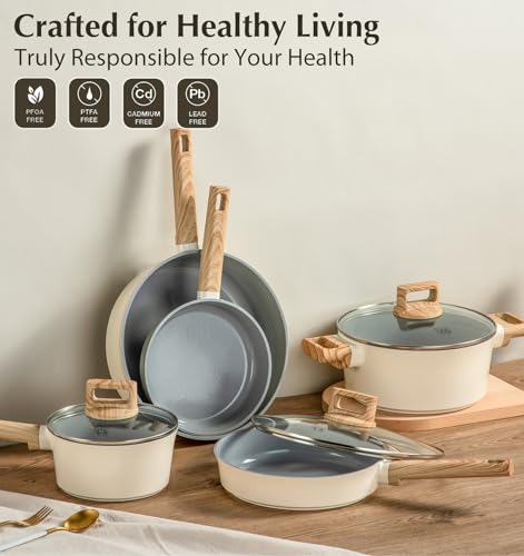 Nonstick Ceramic Cookware Set