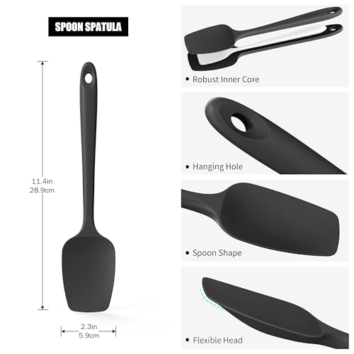600°F Heat Resistant Silicone Large Spoon