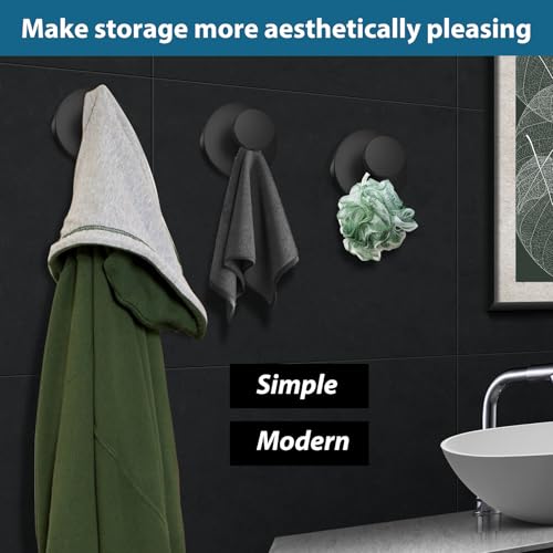 Suction Cup Hooks for Shower (2 Count)