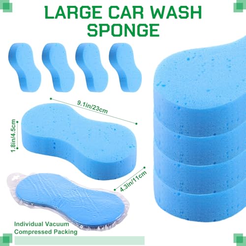 48 Pack Car Wash Sponges Large Sponges Bulk Big All (48 Count)