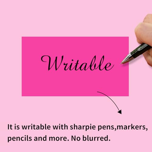 Neon Colored Labels Stickers 3 x 2 Inch