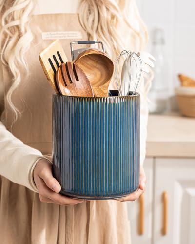 Large Utensil Holder for Kitchen Counter