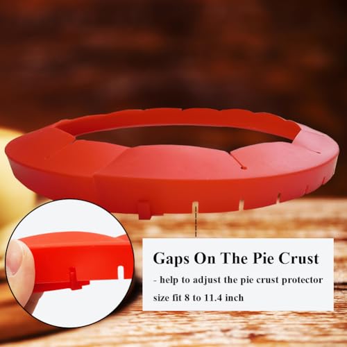 Adjustable Pie Crust Shields Baking Protectors