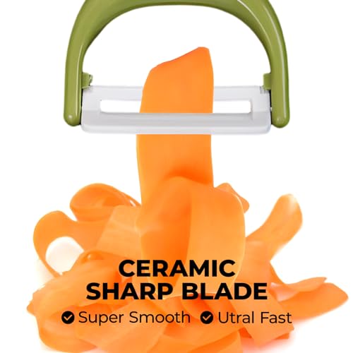 6 Pack Vegetable Peelers for Kitchen