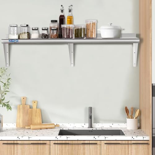 HARDURA Stainless Steel Shelf 14" x 72"