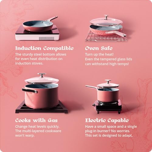 Premium Non Toxic Ceramic Cookware Set