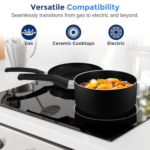 6 Piece Pots and Pans Set