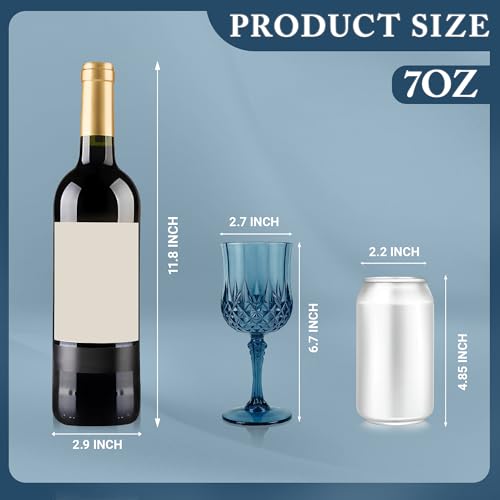 12Pack Plastic Wine Glasses (12 Count)