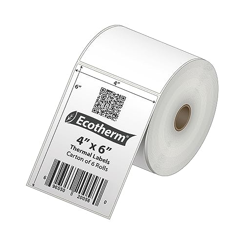 4" x 6" Thermal Labels (2850 Count)