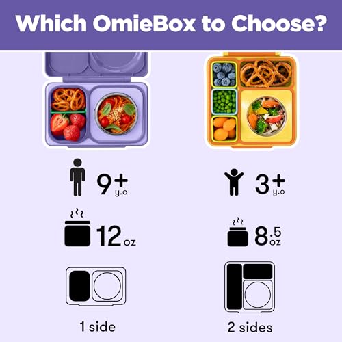 OmieBox UP Kids Insulated Bento Box