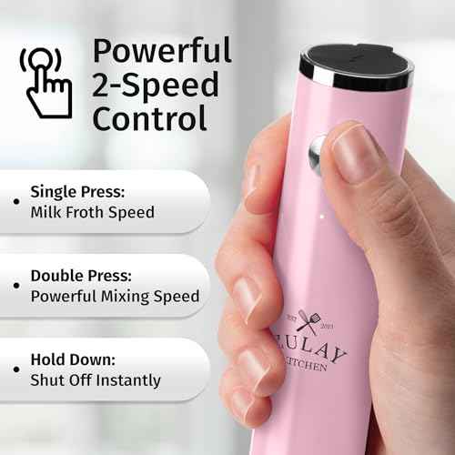 Rechargeable Milk Frother Handheld