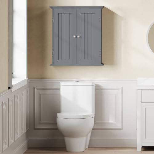 Bathroom Wall Cabinet with 2 Doors