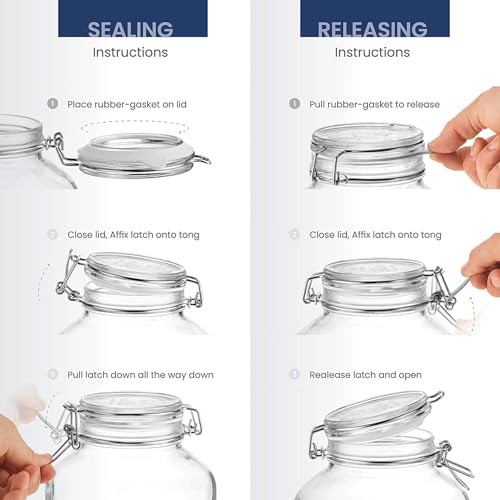 SYNCHKG017035 Fido Glass Canning Jar Italian