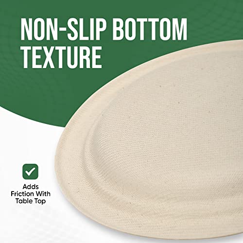 Small Disposable Paper Plates 6 inch (100 Count)