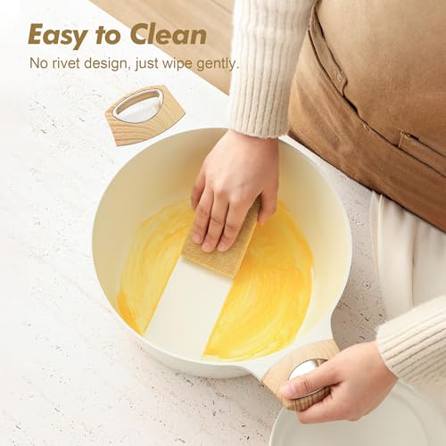 Ceramic Nonstick Stock Pot with Lid (2 Count)