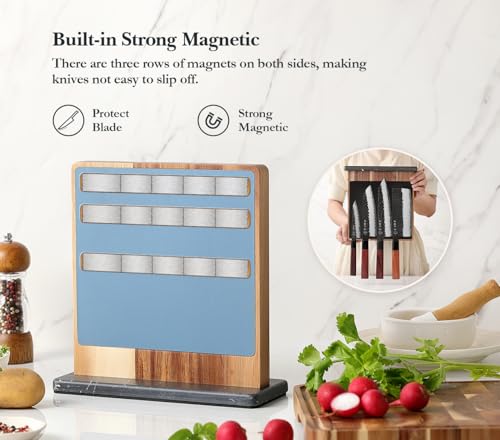 Double sided Magnetic Knife Holder without Knives