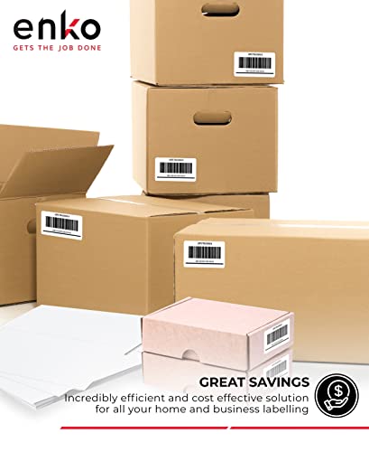 5-1/2 x 8-1/2 in 1000 Address, Mailing and Business Sticker Labels (500 Count)