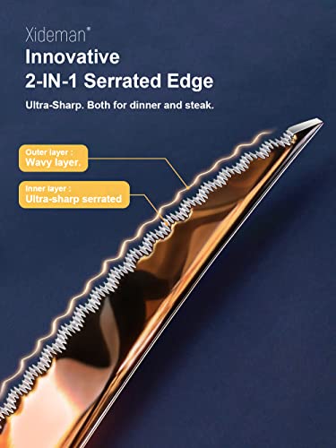16 Pc Modern Copper Hammered 18 (4 Count)
