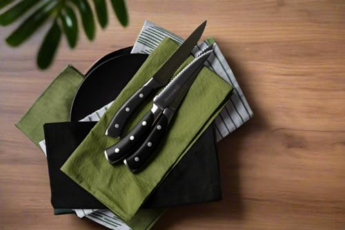 4 Piece Serrated Kitchen Steak Knife Set (4 Count)