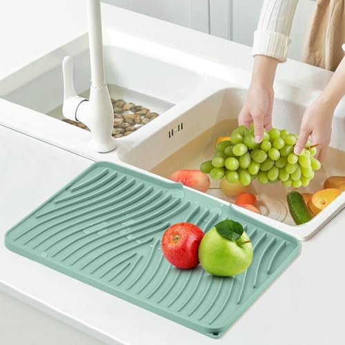 Silicone Dish Drying Mat for Kitchen Counter