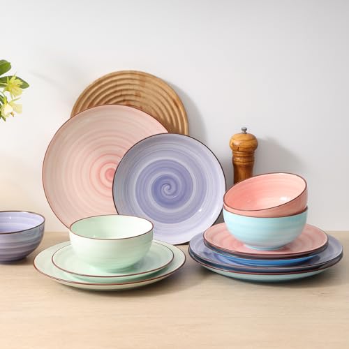 Ceramic 16 Pieces Dinnerware Set