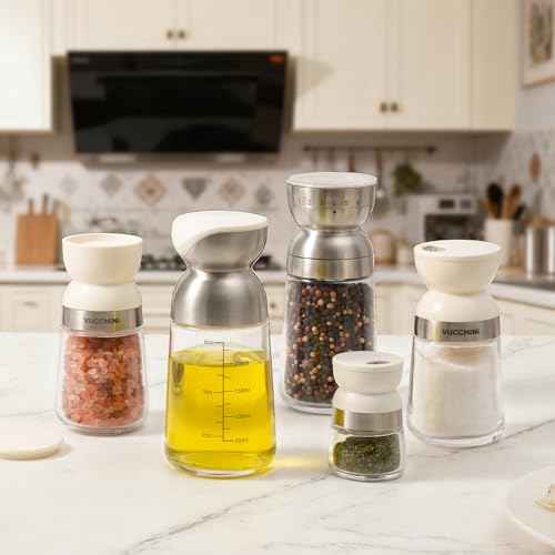 Oil Dispenser for Kitchen 9 Ounce Salad Dressing Container