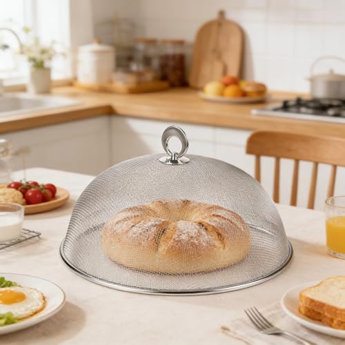 Metal Mesh Screen Food Cover