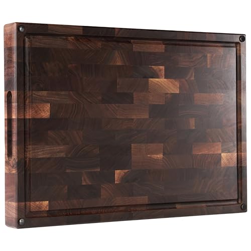 American Black Walnut Wood Cutting Board 20"x15"x2" Large