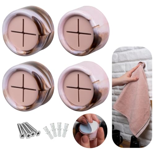 Towel Holder Towel Hooks (4 Count)