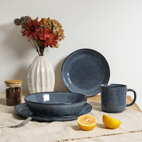 Moonlight 8.5 Inch Pasta Bowls Set of 4 (4 Count)