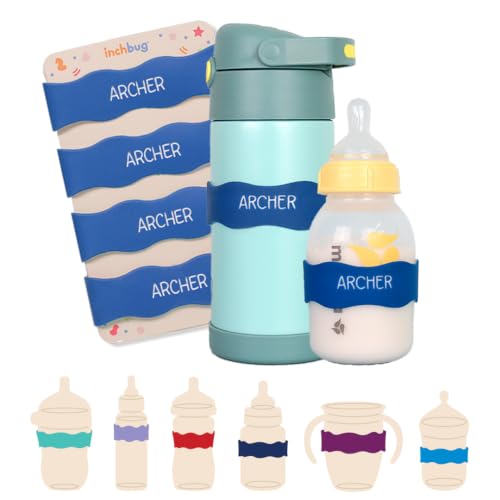 Orbit Labels Silicone Bottle Bands (4 Count)