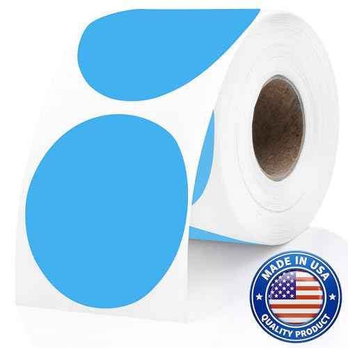 Dark Blue Thermal Labels (300 Count)