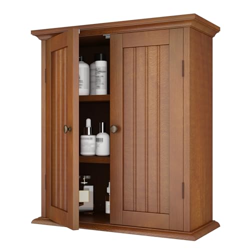 Bathroom Wall Cabinet with 2 Doors