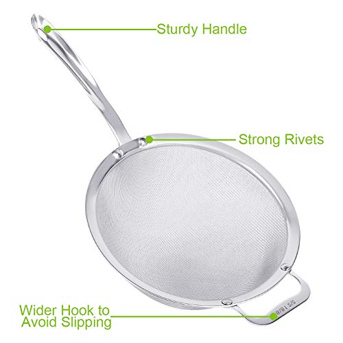 9" Large Mesh Strainer